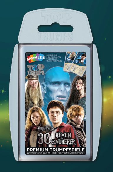 Harry Potter Card Game Top Trumps Die größten Hexen und Zauberer *Versione tedesca*