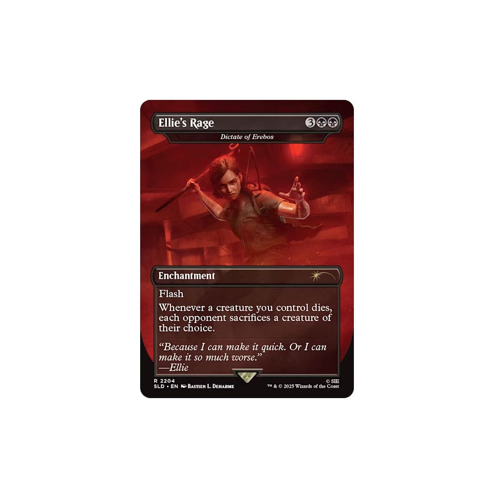 Magic the Gathering Secret Lair x PlayStation: The Last of Us Part II english
