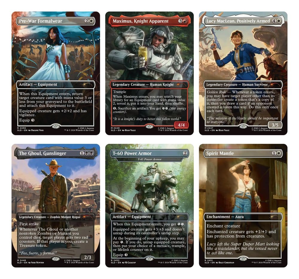 Magic the Gathering Secret Lair x Fallout: Beyond Vault 33 english