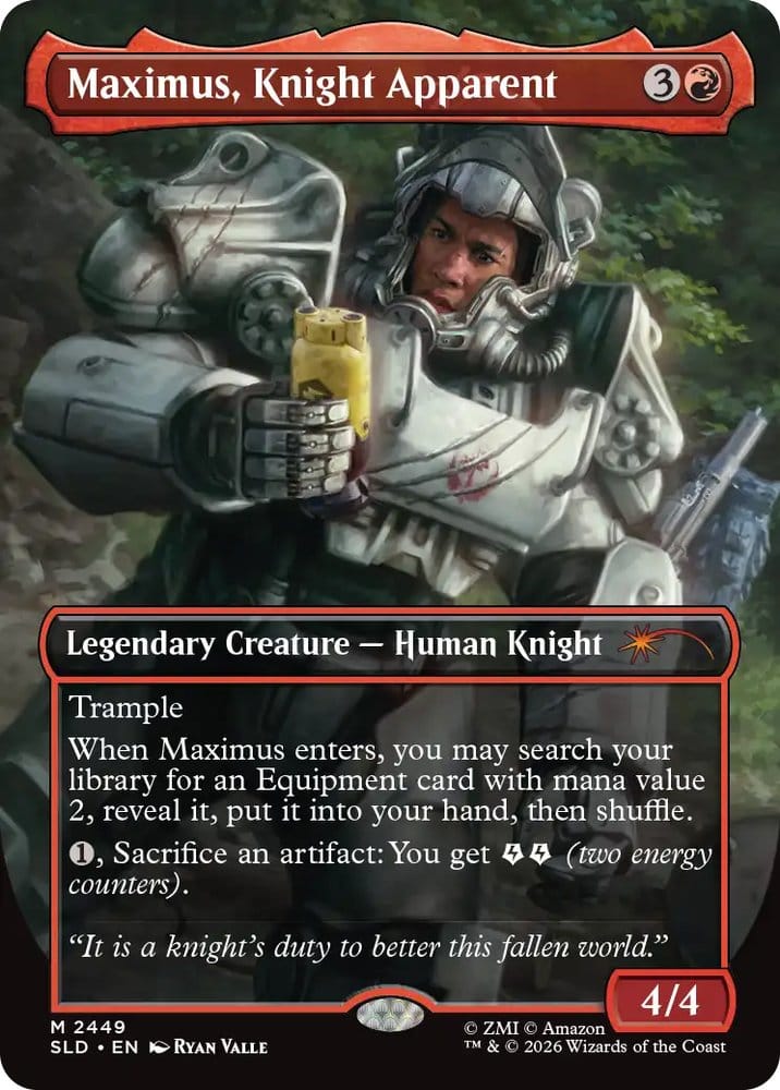 Magic the Gathering Secret Lair x Fallout: Beyond Vault 33 english