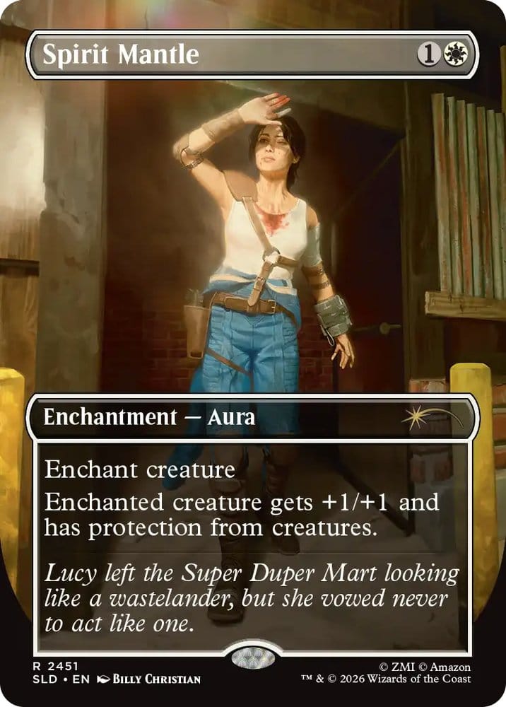 Magic the Gathering Secret Lair x Fallout: Beyond Vault 33 english