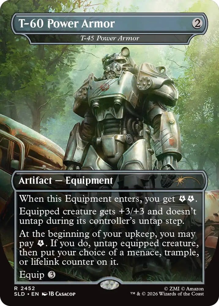 Magic the Gathering Secret Lair x Fallout: Beyond Vault 33 english