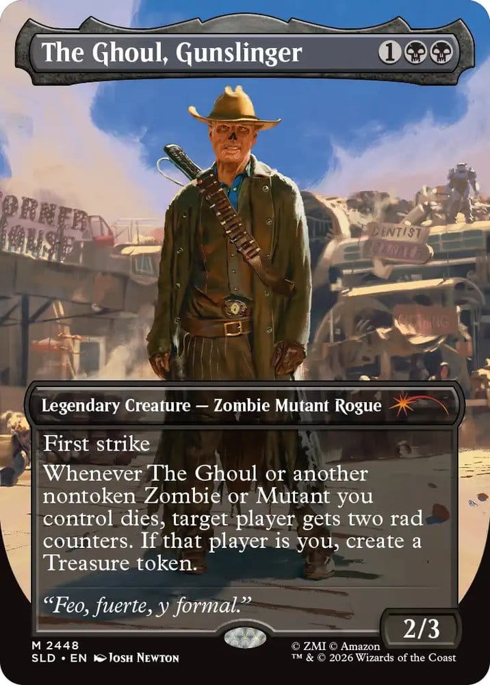 Magic the Gathering Secret Lair x Fallout: Beyond Vault 33 english