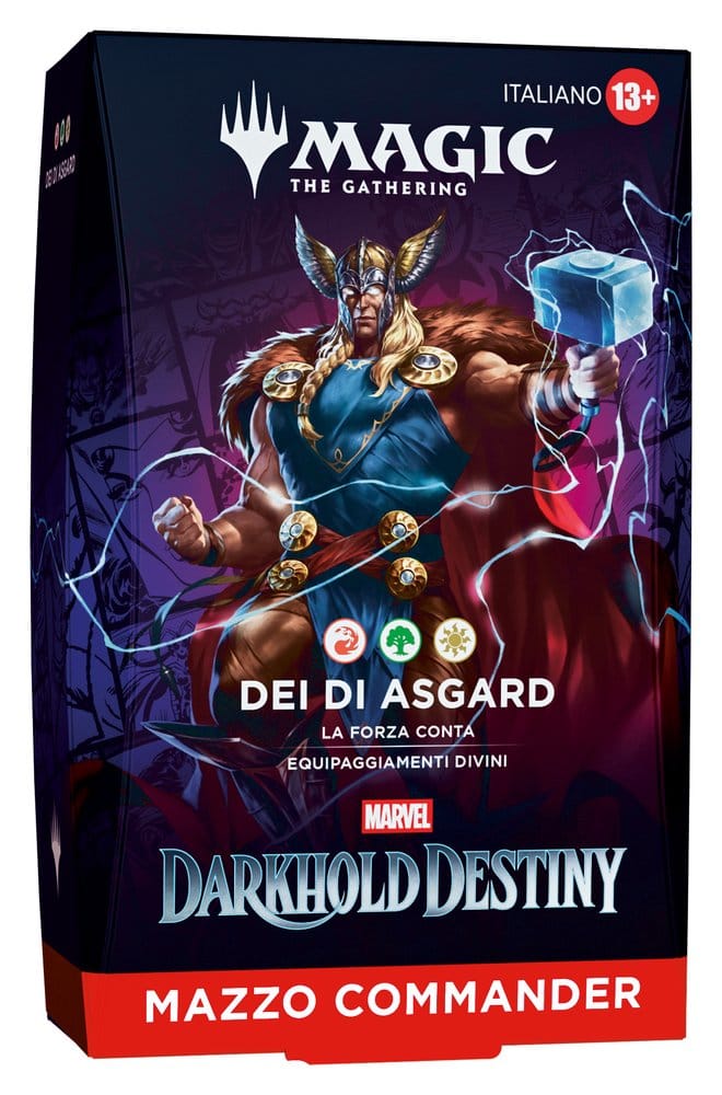 Magic the Gathering Marvel: Destino del Darkhold Commander Decks Case (4) italian