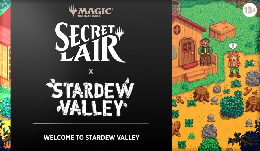Magic the Gathering Secret Lair x Stardew Valley: Welcome to Stardew Valley *English Version*
