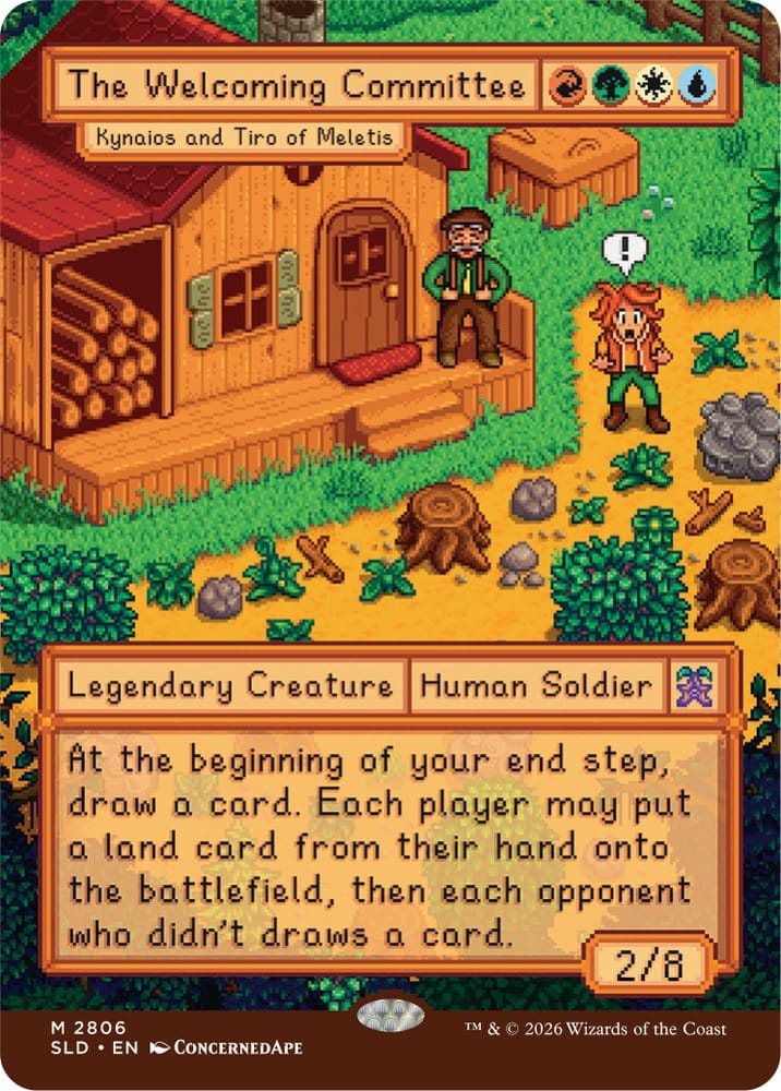 Magic the Gathering Secret Lair x Stardew Valley: Welcome to Stardew Valley *English Version*