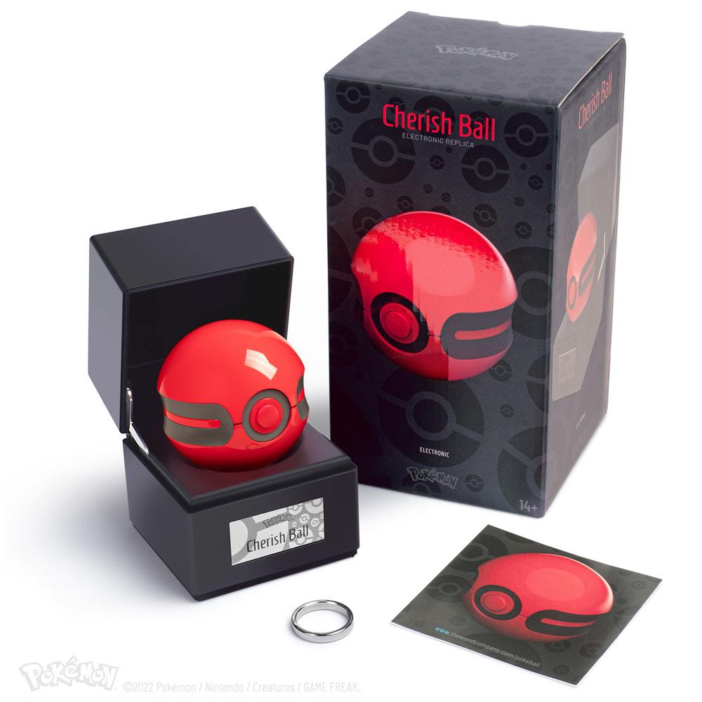 Replica pressofusa della Cherish Ball di Pokémon