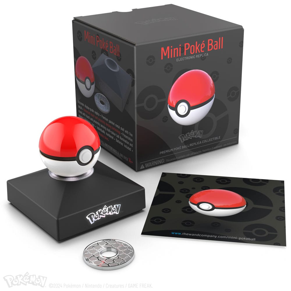 Replica pressofusa della Mini Poké Ball dei Pokémon