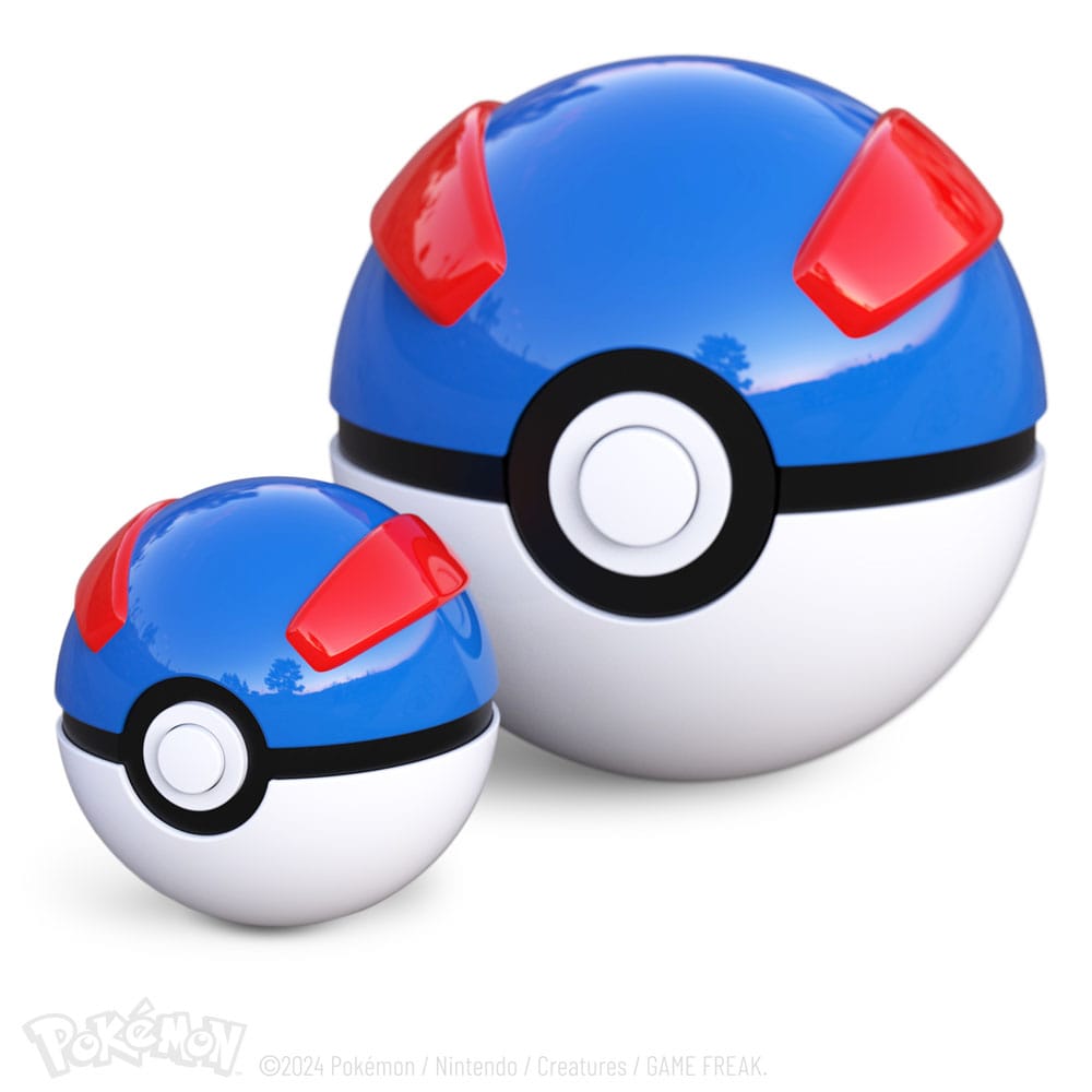 Replica pressofusa della Mini Great Ball di Pokémon