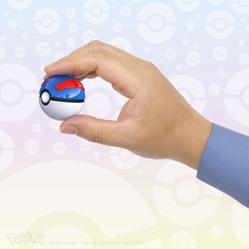 Replica pressofusa della Mini Great Ball di Pokémon
