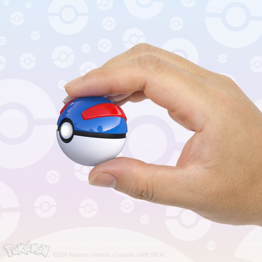 Replica pressofusa della Mini Great Ball di Pokémon