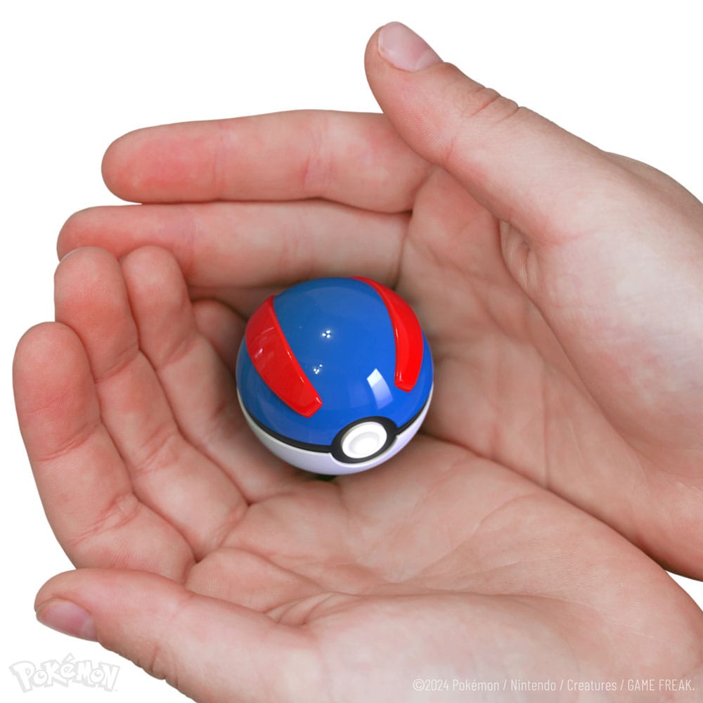 Replica pressofusa della Mini Great Ball di Pokémon