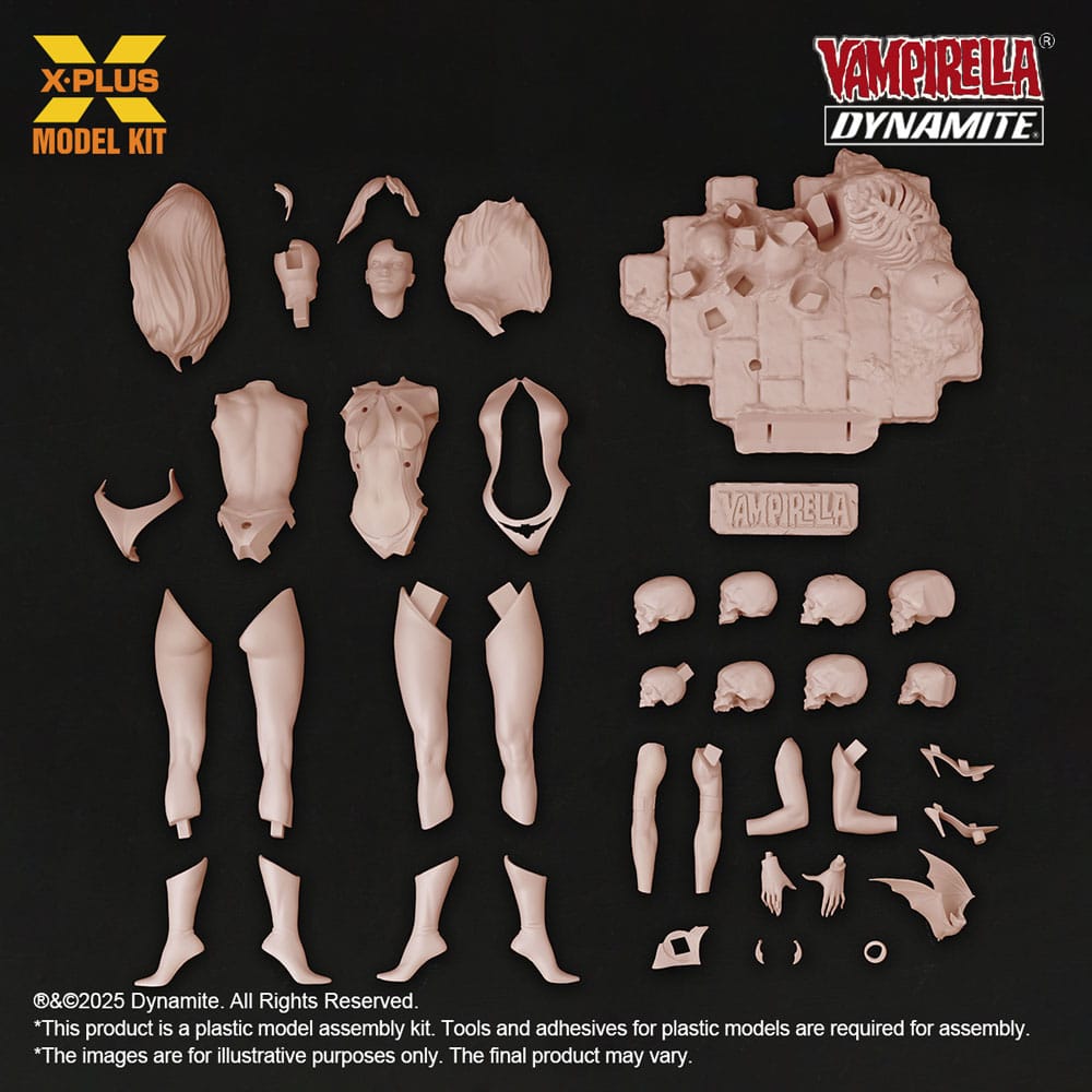 Vampirella Plastic Model Kit 1/8 Vampirella 3.0 Jose Gonzales Edition 23 cm