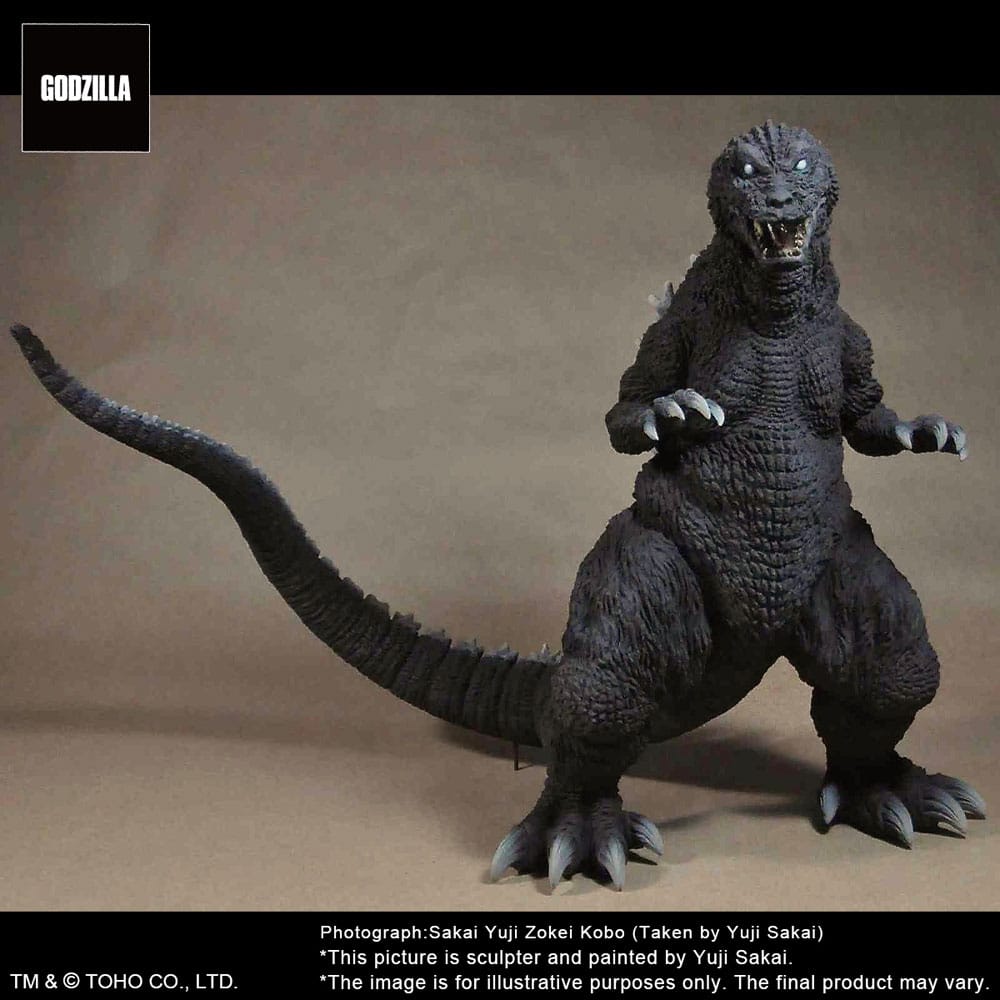 Godzilla 2001 Mothra and King Ghidorah: Giant Monsters All-Out Attac TOHO Yuji Sakai Modeling Collection PVC Statue Godzilla 28cm