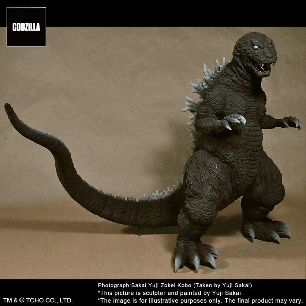 Godzilla 2001 Mothra and King Ghidorah: Giant Monsters All-Out Attac TOHO Yuji Sakai Modeling Collection PVC Statue Godzilla 28cm
