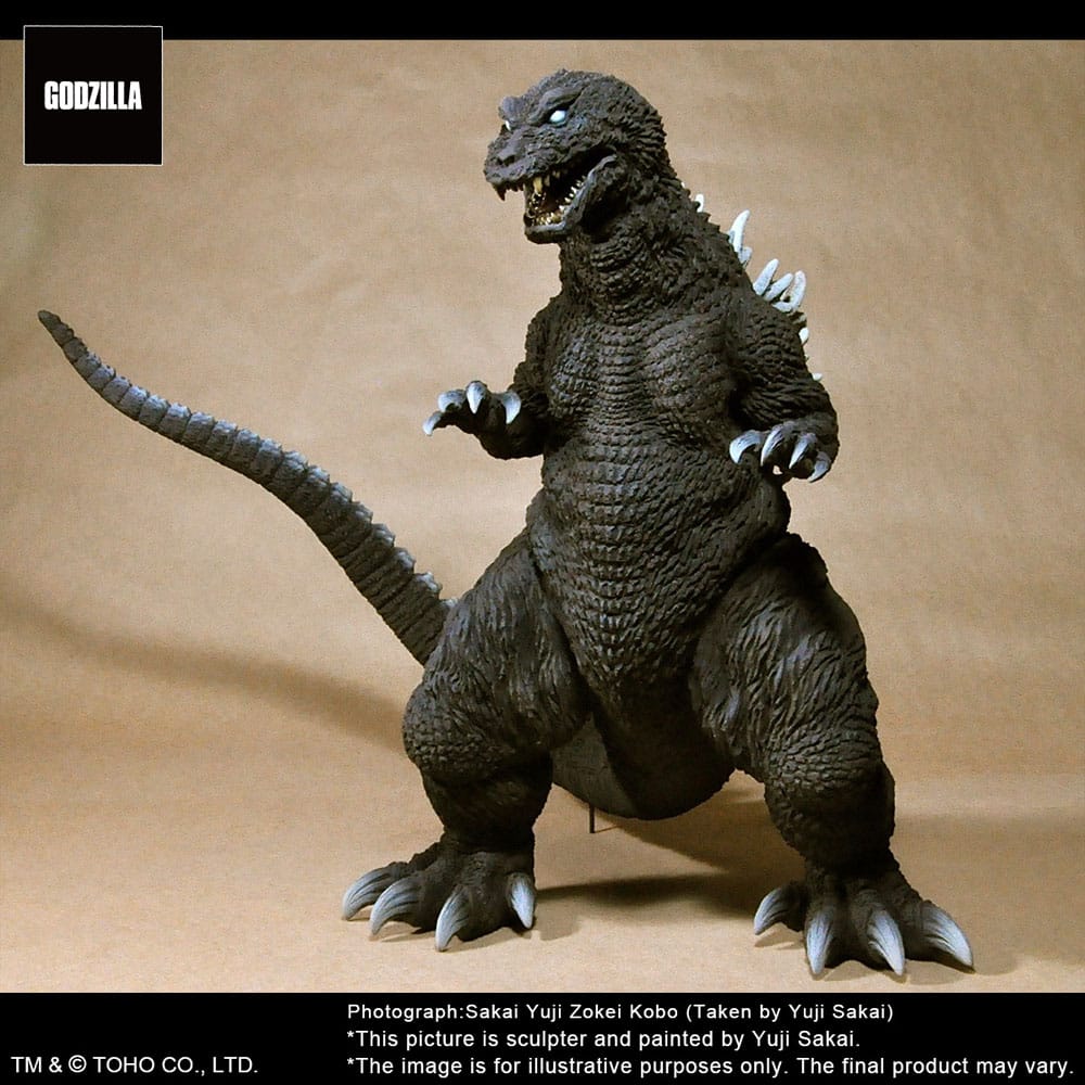Godzilla 2001 Mothra and King Ghidorah: Giant Monsters All-Out Attac TOHO Yuji Sakai Modeling Collection PVC Statue Godzilla 28cm