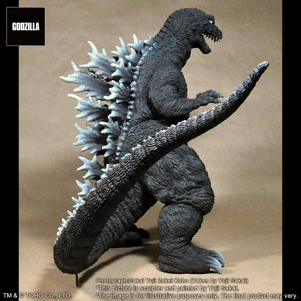 Godzilla 2001 Mothra and King Ghidorah: Giant Monsters All-Out Attac TOHO Yuji Sakai Modeling Collection PVC Statue Godzilla 28cm