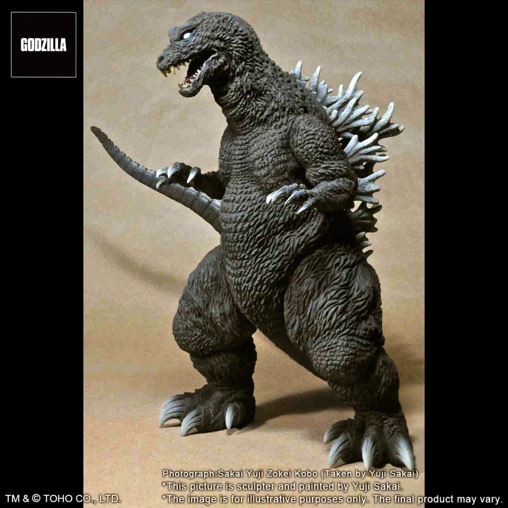 Godzilla 2001 Mothra and King Ghidorah: Giant Monsters All-Out Attac TOHO Yuji Sakai Modeling Collection PVC Statue Godzilla 28cm