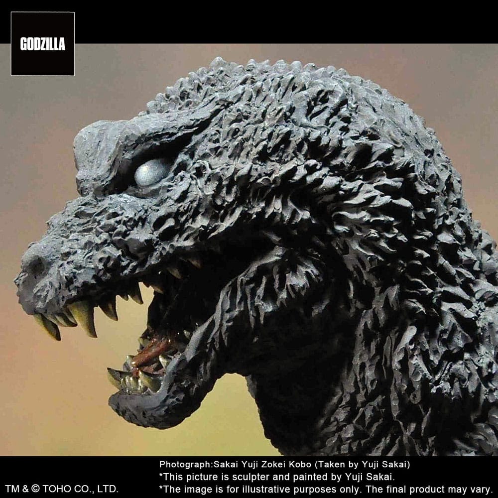 Godzilla 2001 Mothra and King Ghidorah: Giant Monsters All-Out Attac TOHO Yuji Sakai Modeling Collection PVC Statue Godzilla 28cm