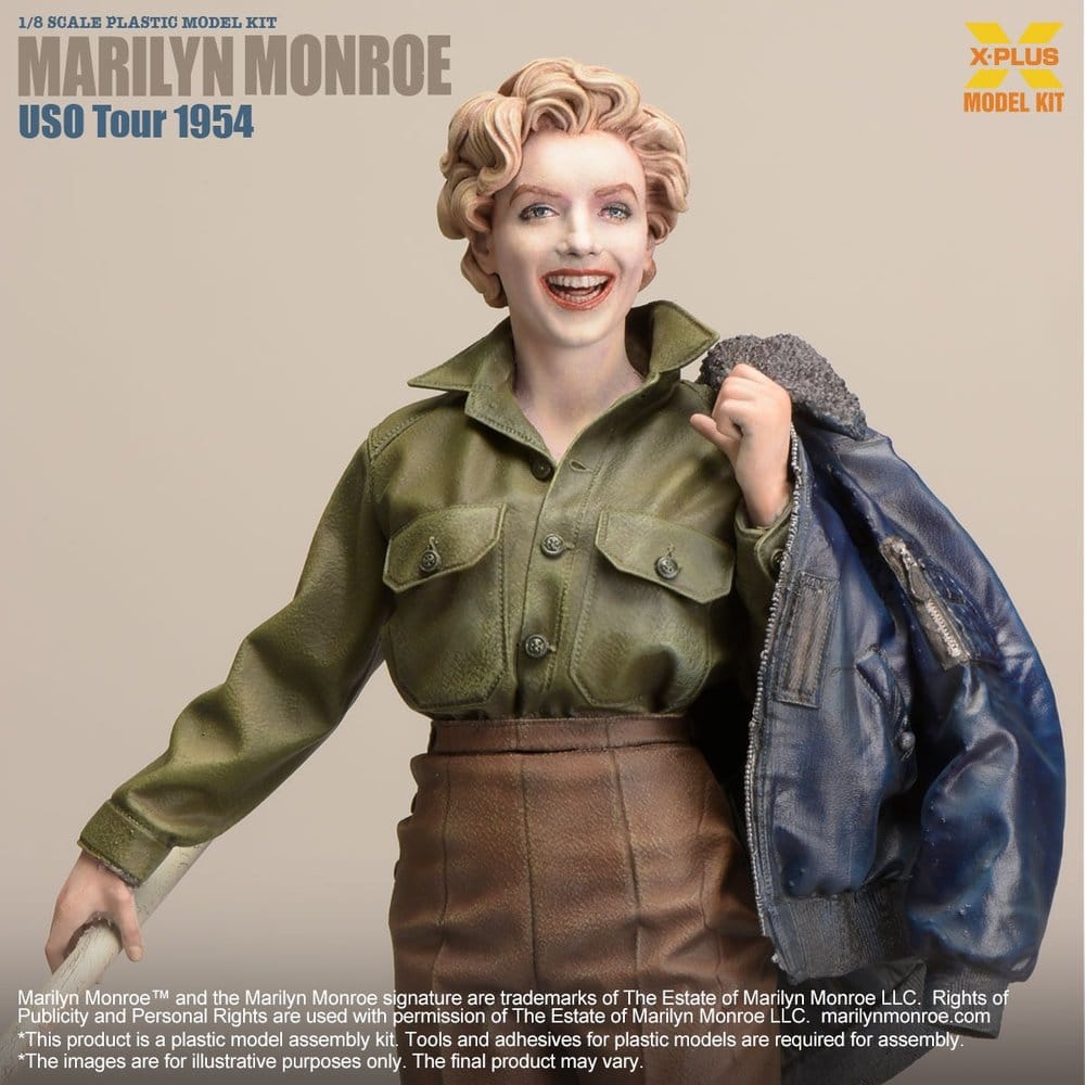 Marilyn Monroe Plastic Model Kit 1/8 (Reproduction) 26 cm