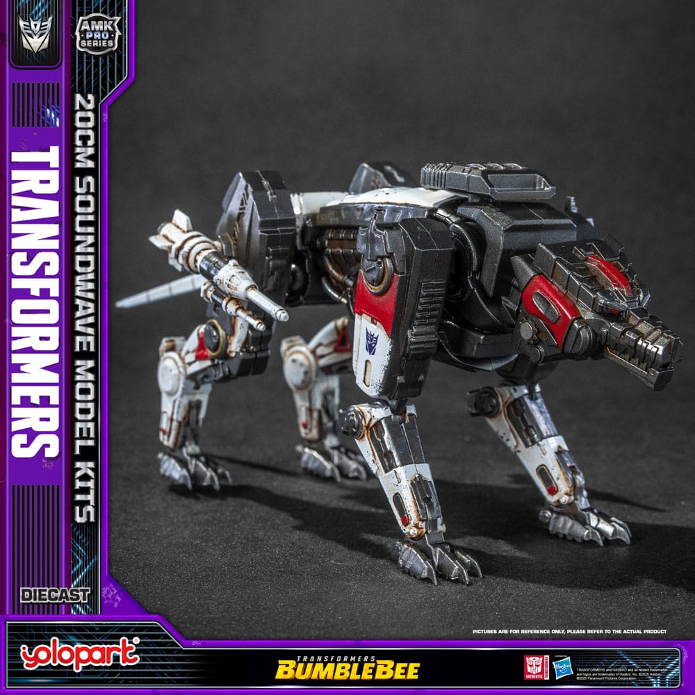 Transformers: Bumblebee AMK Pro Series Plastic Model Kit Soundwave (Oversea Version) 20 cm