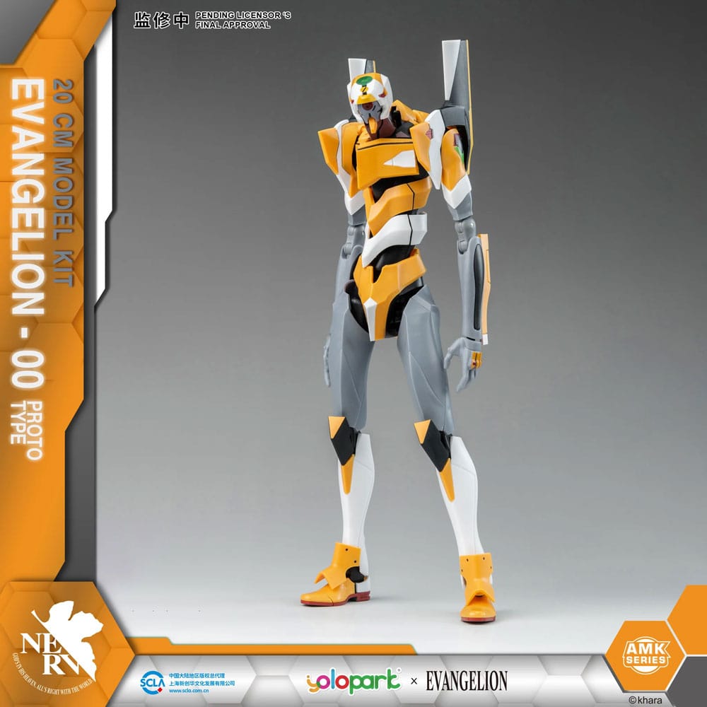 Neon Genesis Evangelion AMK Series Kit modello in plastica Eva-00 20 cm
