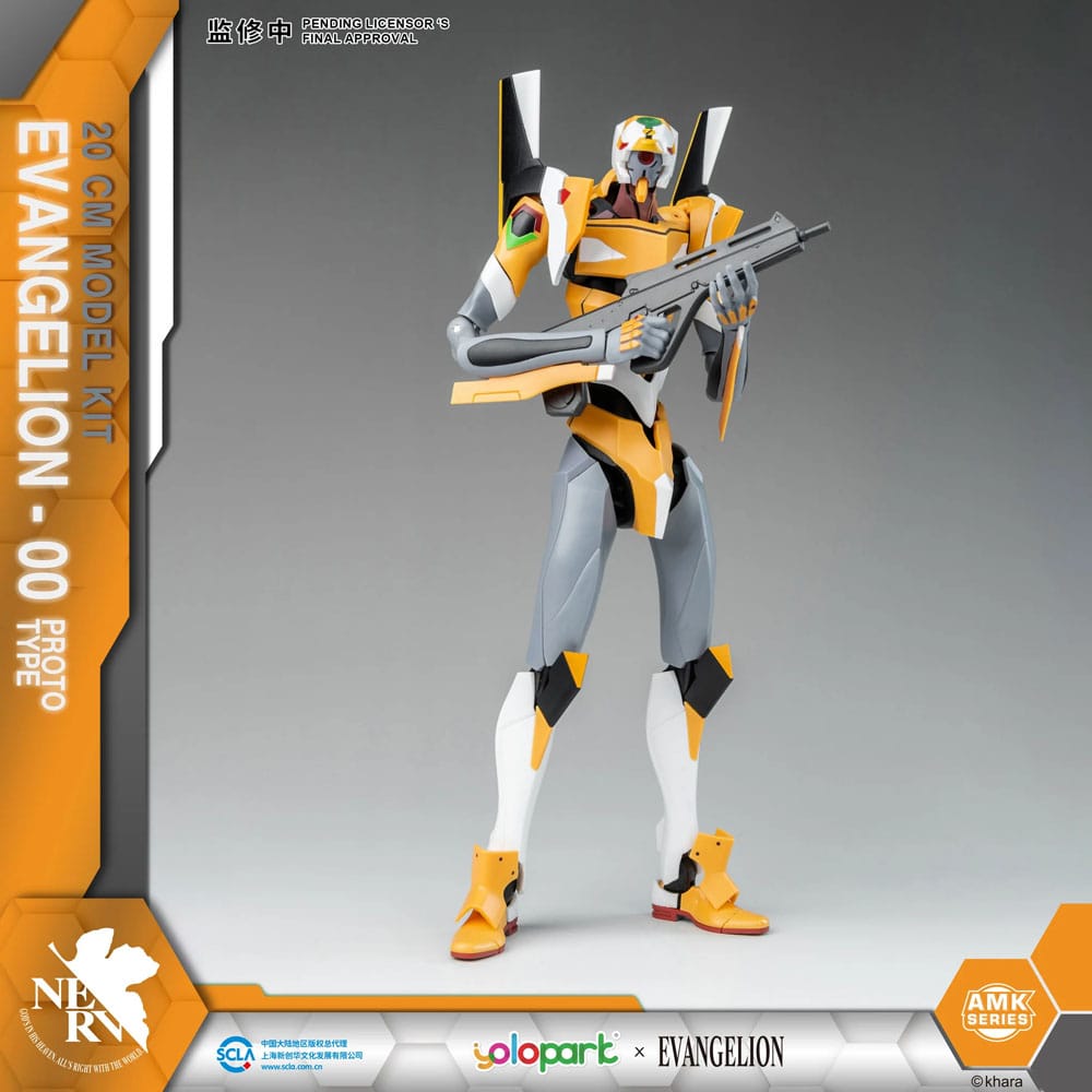 Neon Genesis Evangelion AMK Series Kit modello in plastica Eva-00 20 cm