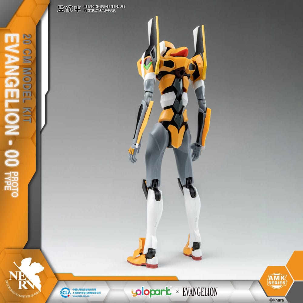 Neon Genesis Evangelion AMK Series Kit modello in plastica Eva-00 20 cm