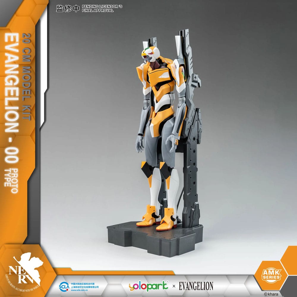 Neon Genesis Evangelion AMK Series Kit modello in plastica Eva-00 20 cm