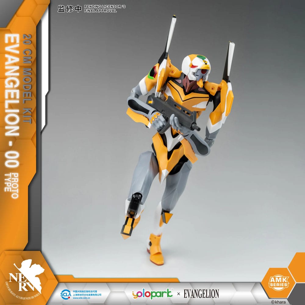 Neon Genesis Evangelion AMK Series Kit modello in plastica Eva-00 20 cm
