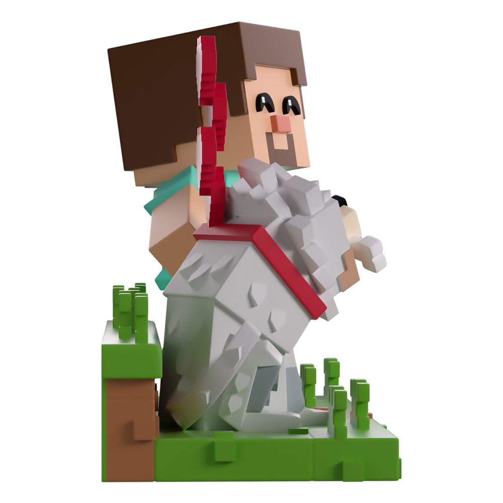 Minecraft Taming a Wolf vinyl figure 10 cm
