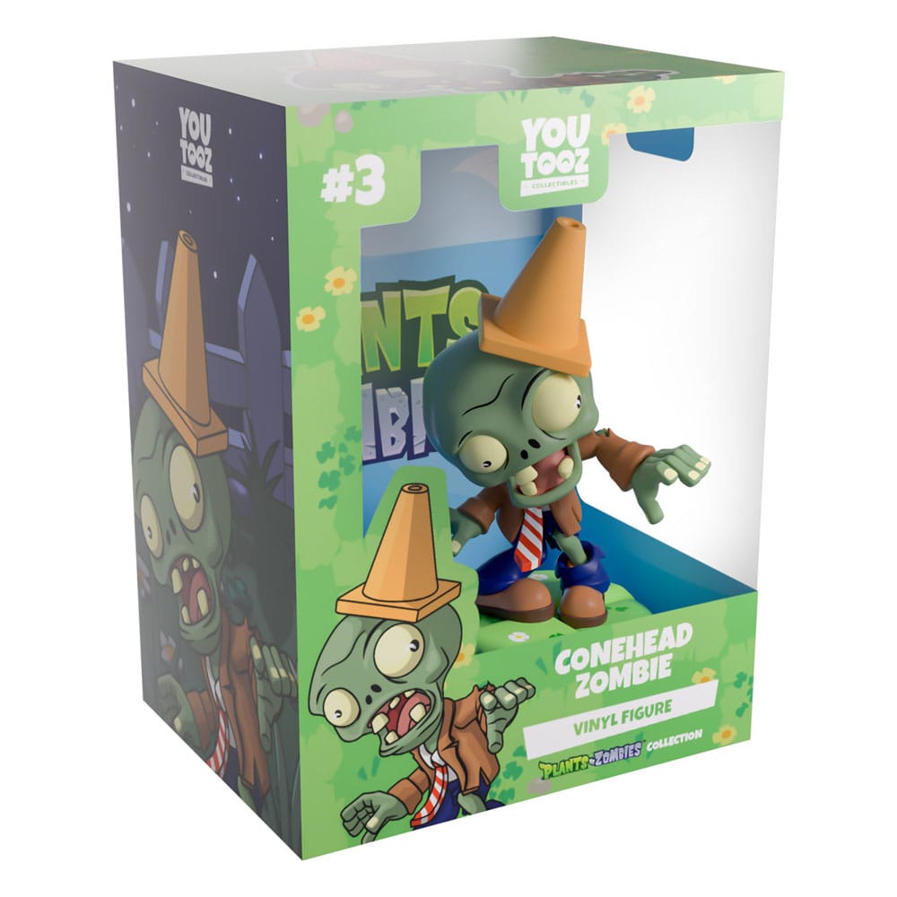 Plants vs. Zombies Vinyl Figure Conehead Zombie 12cm