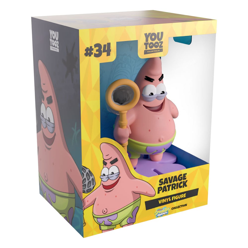 SpongeBob SquarePants Vinyl Figure Savage Patrick 11 cm