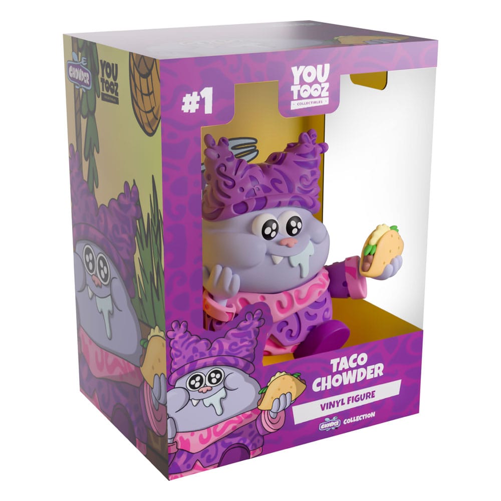 Chowder Vinyl Figure Taco Chowder 10 cm