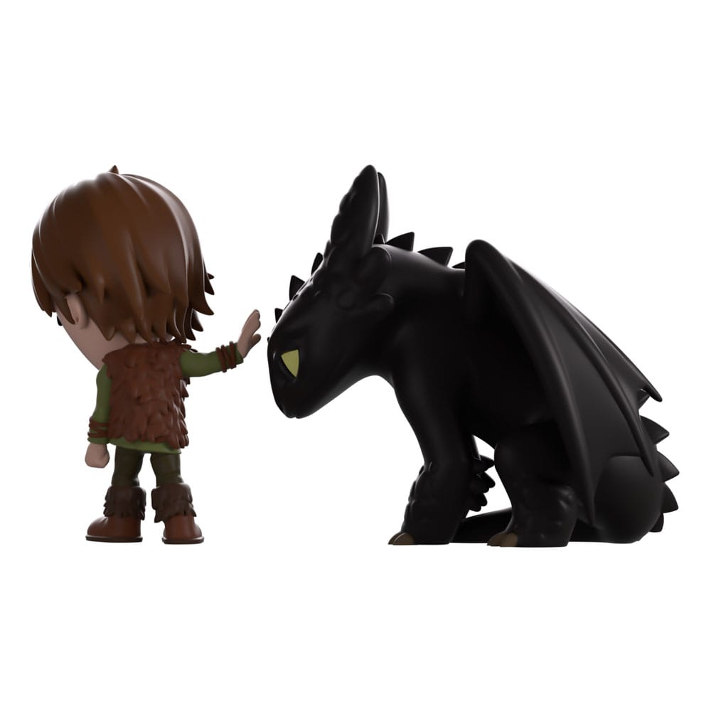How to Train Your Dragon Vinyl Figure Meeting Toothless 11 cm