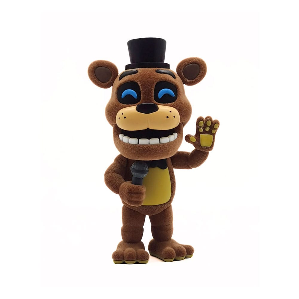 Five Night's at Freddy - Figura in vinile Freddy floccato 12 cm