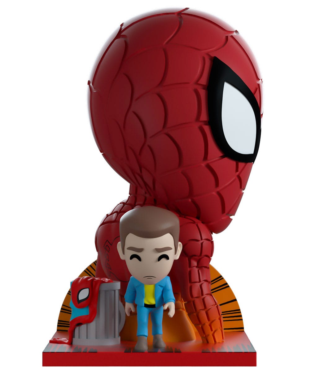 Diorama in vinile Marvel Spider-Man Peter Parker 11 cm