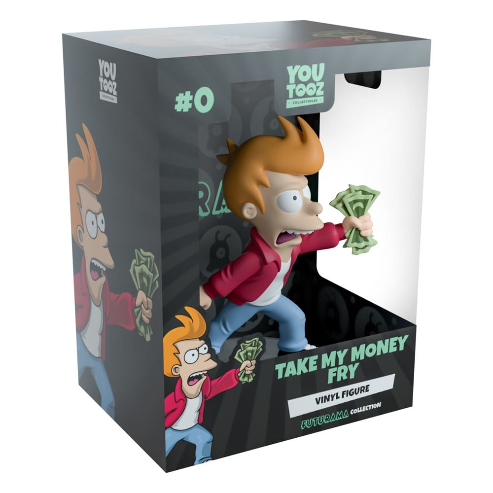 Futurama Vinyl Figure Take my Money Fry 13 cm
