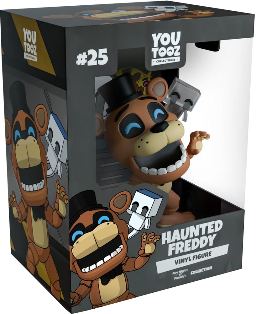 Five Night's at Freddy - Figura in vinile Haunted Freddy da 10 cm