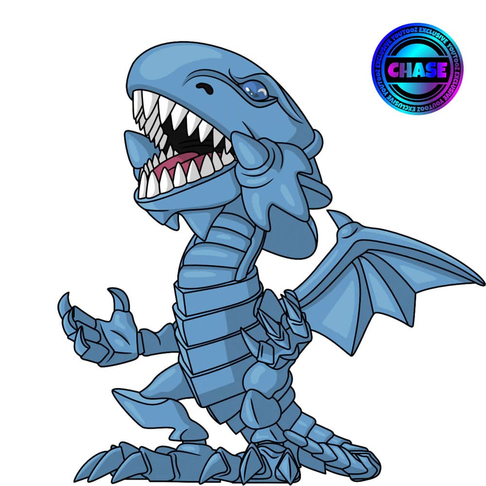 Yu-Gi-Oh! Figura in vinile Drago Bianco Occhi Blu 10 cm