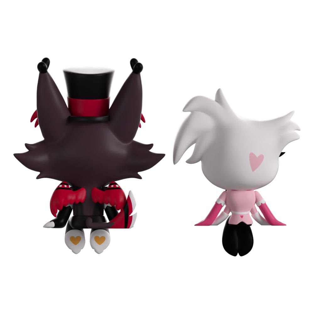 Hazbin Hotel Vinyl Figures Angel Dust &amp; Husk Monitor Buddiez