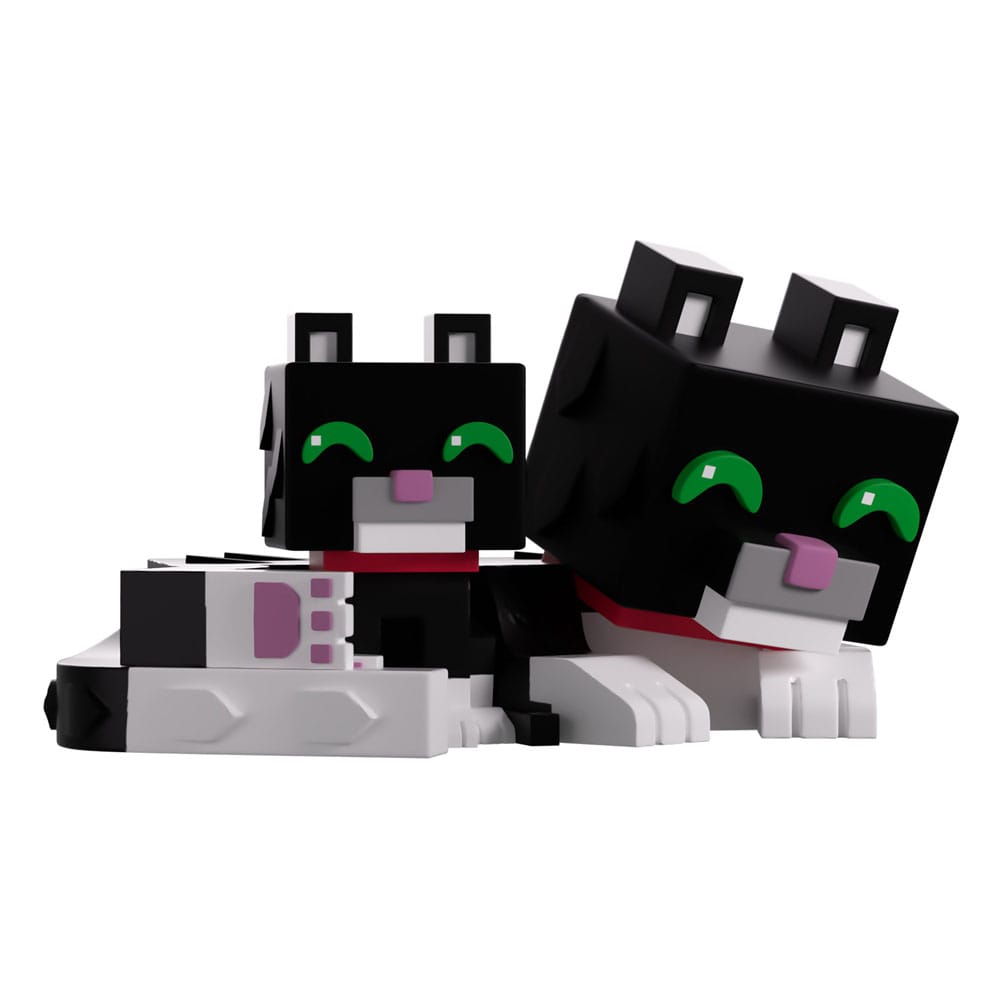 Minecraft Tuxedo Cat Vinyl Figure 6cm