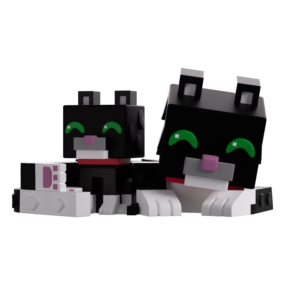 Minecraft Tuxedo Cat Vinyl Figure 6cm