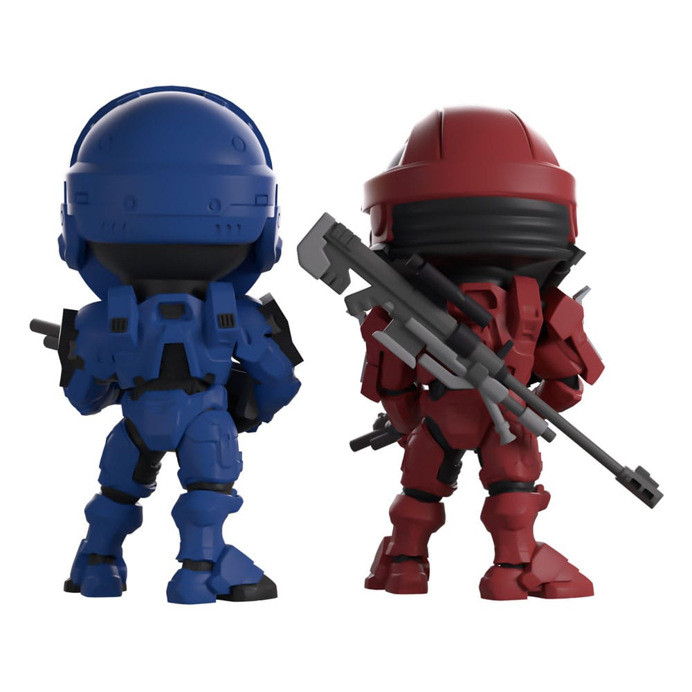 Halo Vinyl Figures 2-Pack Red vs Blue 11 cm