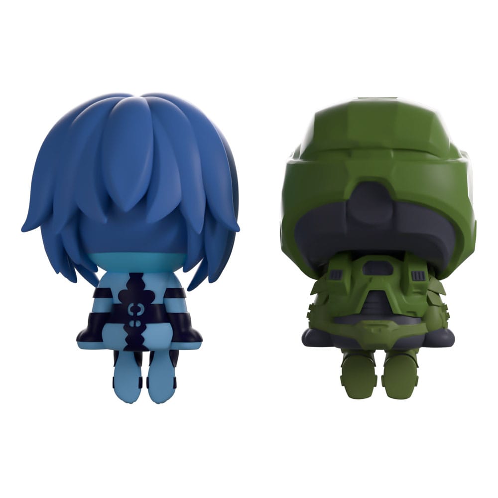 Halo The Master Chief &amp; Cortana Monitor Buddiez Vinyl Figures