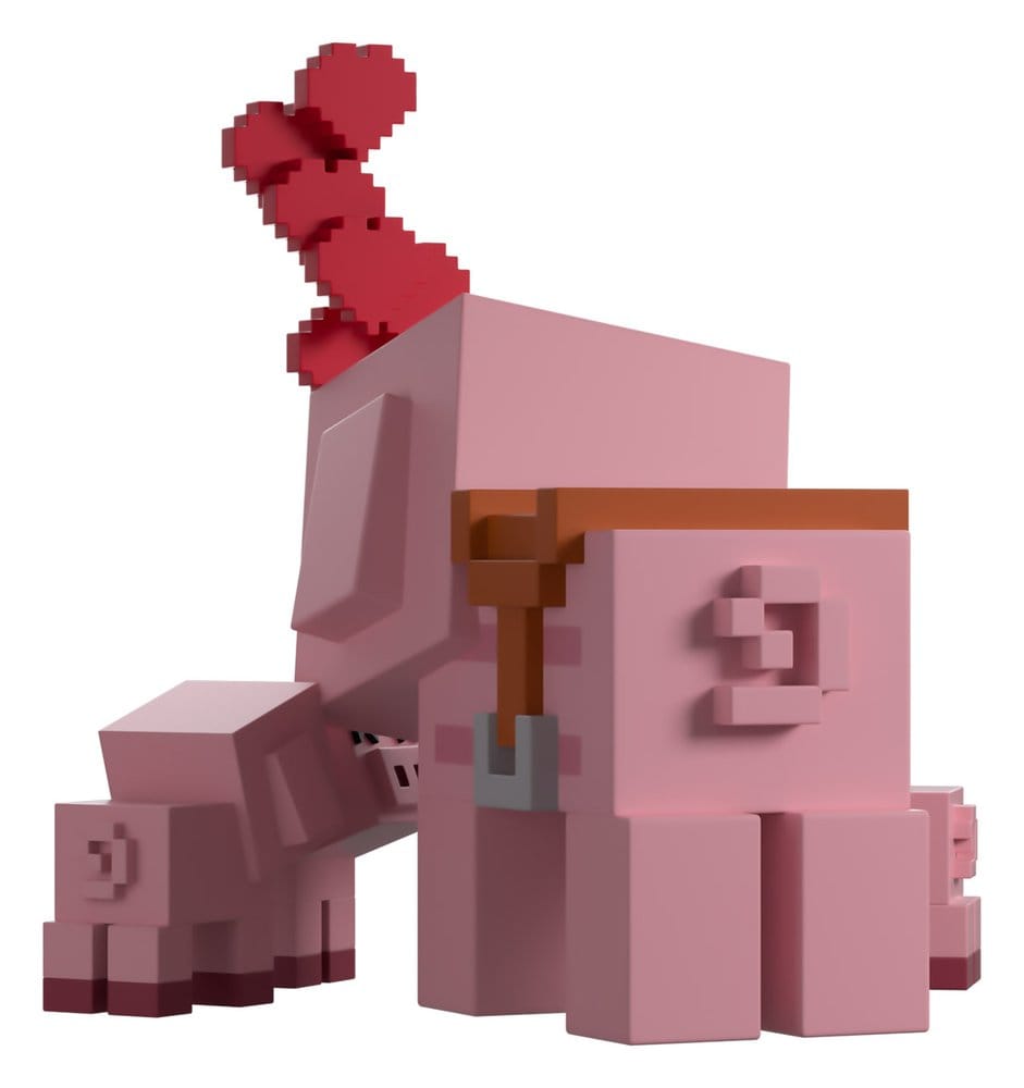 Minecraft Vinyl Figure Pig Family 8 cm