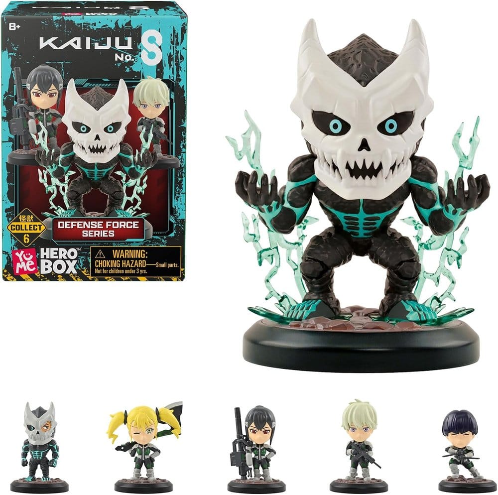 Kaiju No. 8 Hero Box Mini Figures Combat Series Blind Box Display (12)
